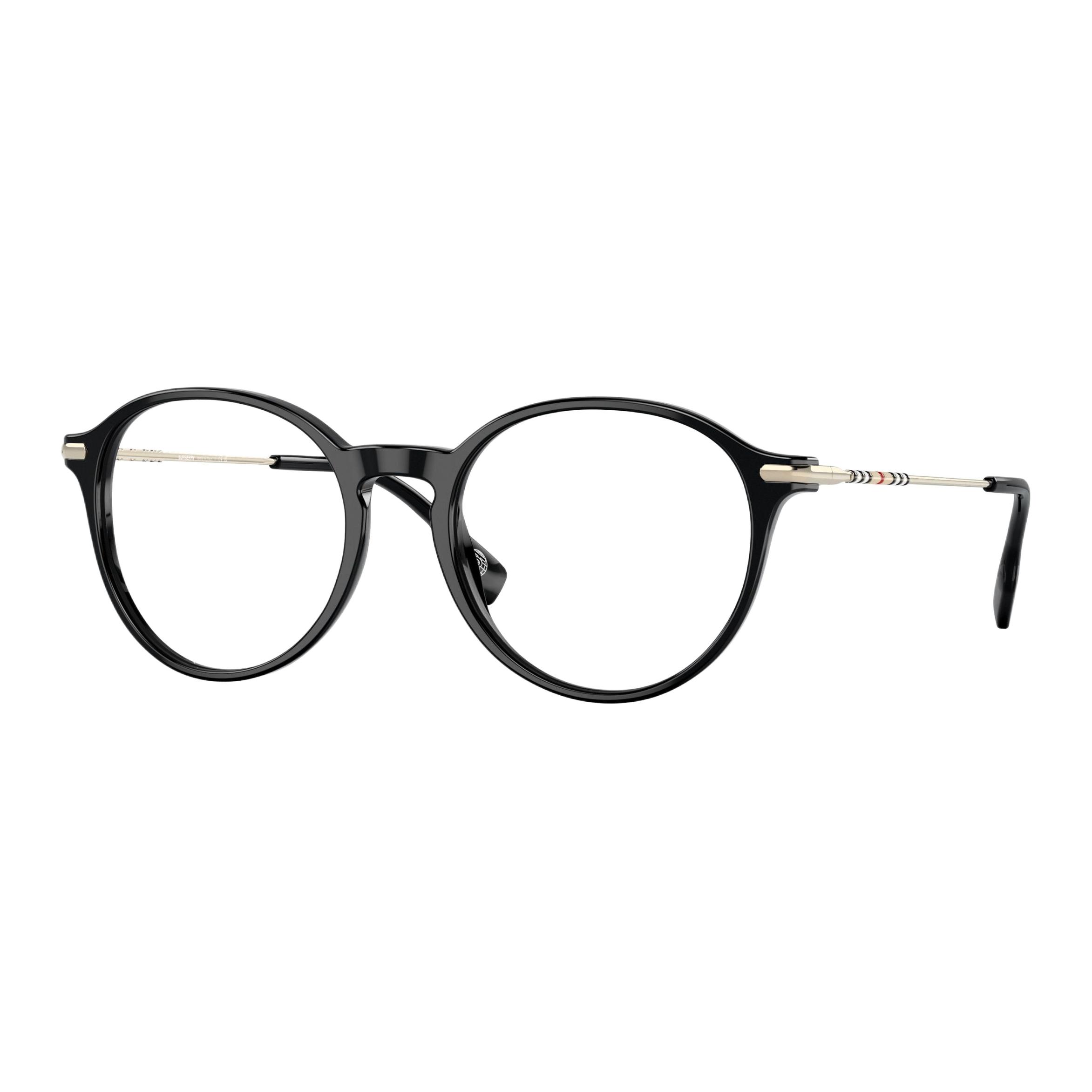 (Women) Burberry B. Stripe Round Optical Glasses Female - Stylish & Lightweight Frame B2365-F 3001