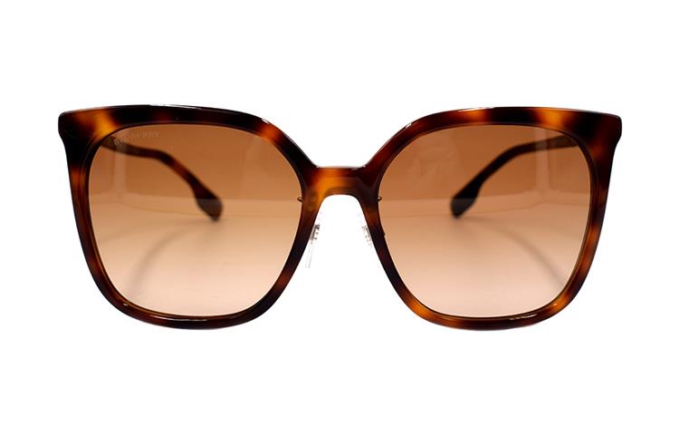 (Women) BURBERRY B. Stripe Tortoise Holiday Travel  Sunglasses B4347-F 3316/13 圖 2