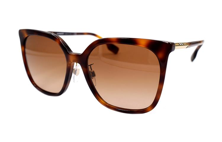 (Women) BURBERRY B. Stripe Tortoise Holiday Travel  Sunglasses B4347-F 3316/13 圖 3