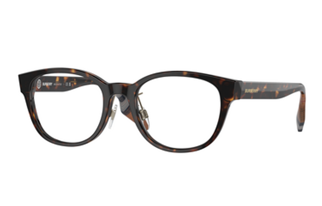 Lookbook (Women) Burberry B.Check Full Frame Square  Optical Glasses. 0BE2381D