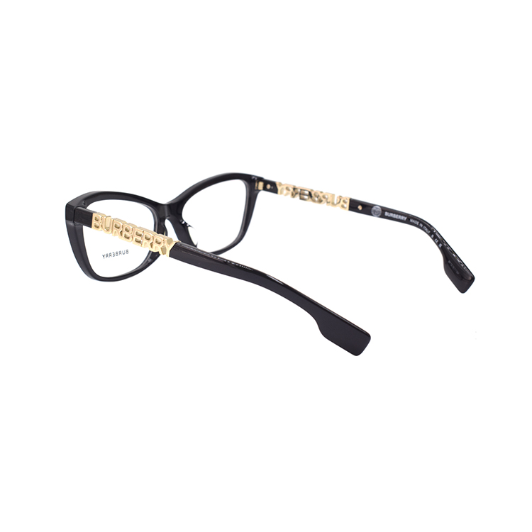 Shop (Women) BURBERRY B.LOGO Cat-Eye Optical Glasses 2392F Holiday Edition Women Black B2392-F-3001