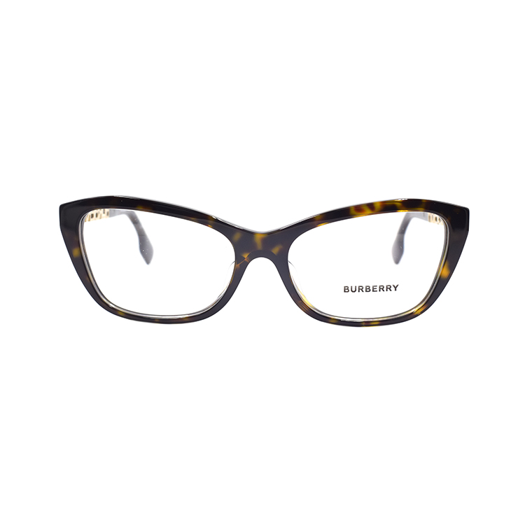 (Women) BURBERRY B.LOGO Cat-Eye Optical Glasses  Holiday Edition Tortoiseshell B2392-F-3002 圖 3