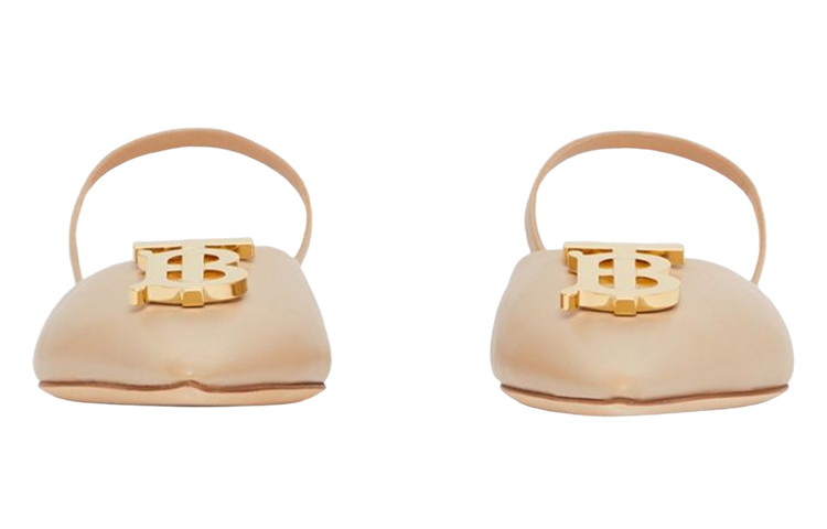 Lookbook (W) Burberry Sepatu Ballet 'Kuning Coklat Lembut' 80517271