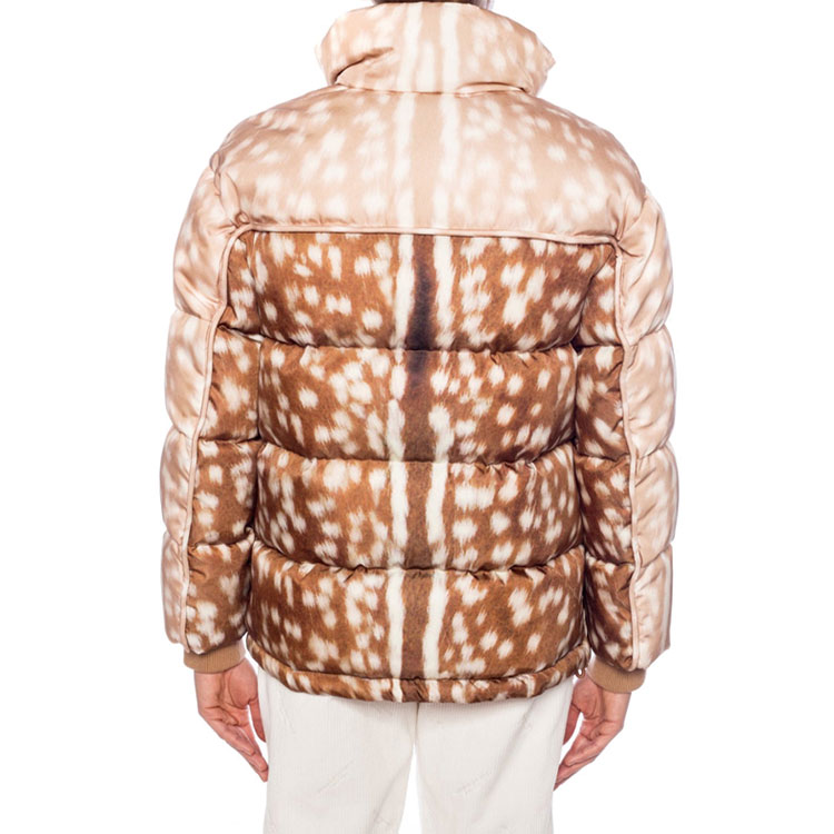 Shop (W) Burberry Barwick Jaket Puff Cetakan Rusa Coklat 80228311