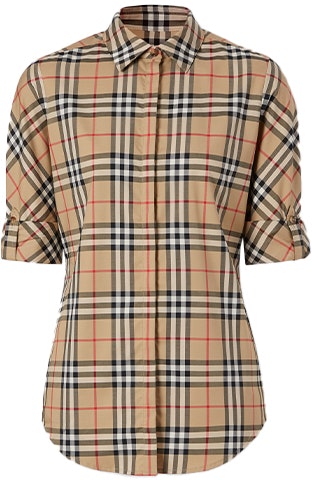 women-burberry-beige-check-long-sleeve-casual-shirt-80184751