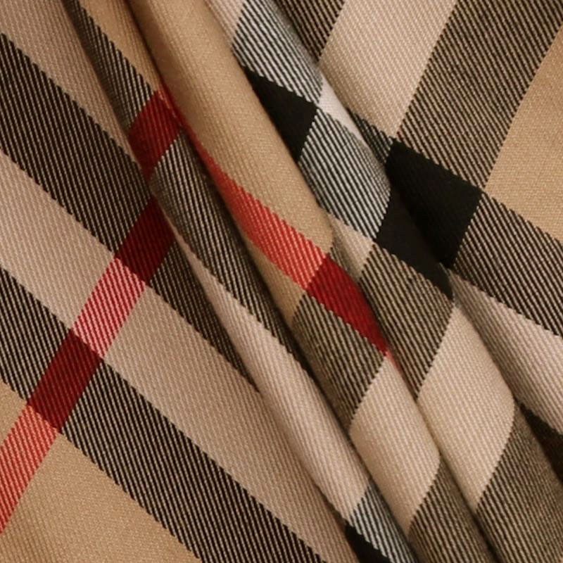 Details for (W) Burberry Kemeja Kasual Lengan Panjang Beige Check 80184751