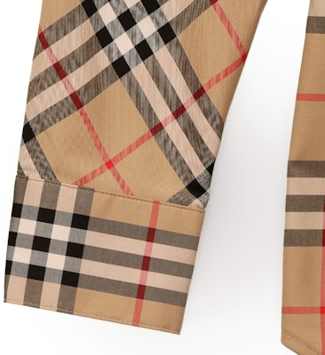 (W) Burberry Kemeja Kasual Lengan Panjang Beige Check 80184751 Sizing (W) Burberry Kemeja Kasual Lengan Panjang Beige Check 80184751