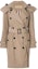 Order (W) Gabardina Burberry Beige Medio Largo con Capucha Desmontable 40624631