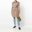 Shop (W) Gabardina Burberry Beige Medio Largo con Capucha Desmontable 40624631