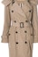 Sizing (W) Gabardina Burberry Beige Medio Largo con Capucha Desmontable 40624631