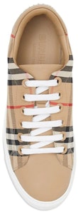 (W) 버버리 비건 체크 가죽 스니커즈 아카이브 베이지 8017249 Shop (W) 버버리 비건 체크 가죽 스니커즈 아카이브 베이지 8017249