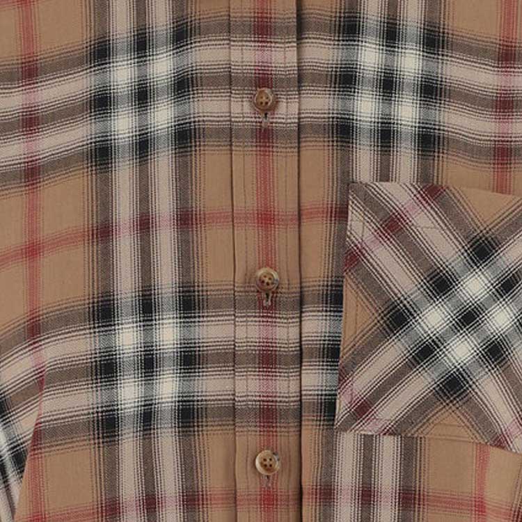 Sizing (W) バーバリー バーチチェック コットンツイル オーバーサイズ 長袖シャツ 80373051