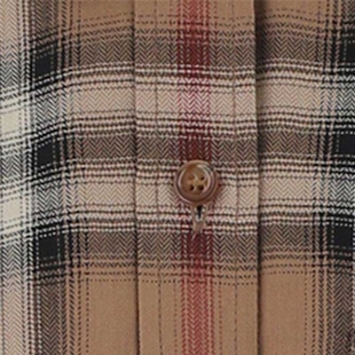 (W) バーバリー バーチチェック コットンツイル オーバーサイズ 長袖シャツ 80373051 Cheap (W) バーバリー バーチチェック コットンツイル オーバーサイズ 長袖シャツ 80373051