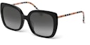 Order (Women) Burberry Black Classic Check Square Sunglasses. B4323-F 3853/8G