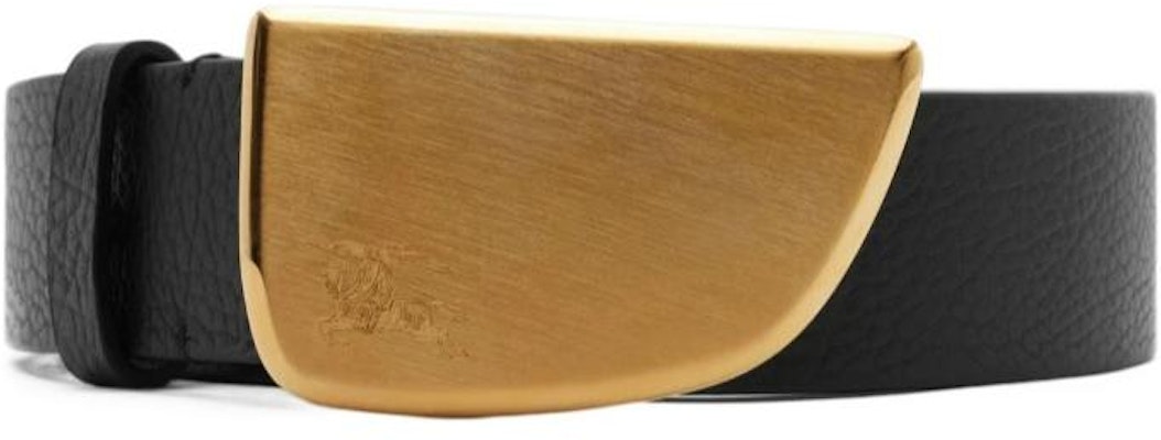 (W) バーバリー ブラック カーフスキン レザー ベルト レディース 3cm ナイトエンブレム デザイン 80884501 Order (W) バーバリー ブラック カーフスキン レザー ベルト レディース 3cm ナイトエンブレム デザイン 80884501