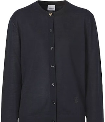 (W) 巴宝莉黑色羊绒混纺长袖字母徽标毛衣 80422031 Details for (W) 巴宝莉黑色羊绒混纺长袖字母徽标毛衣 80422031