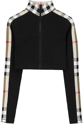 (W) 버버리 블랙 체크 패턴 집업 재킷 80721911 Order (W) 버버리 블랙 체크 패턴 집업 재킷 80721911