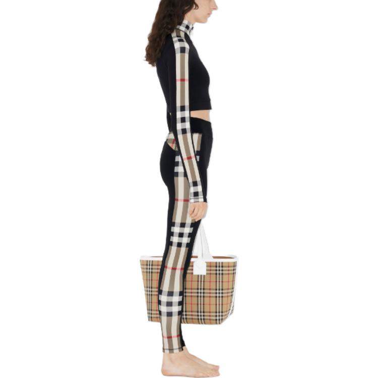 Purchase (W) 버버리 블랙 체크 패턴 집업 재킷 80721911