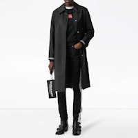 (W) 博柏利黑色标语印花圆领长袖卫衣 80171551 Details for (W) 博柏利黑色标语印花圆领长袖卫衣 80171551