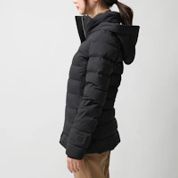 Sizing (W) Burberry Jaket Puffer Hitam Berhud Warna Solid 80185581