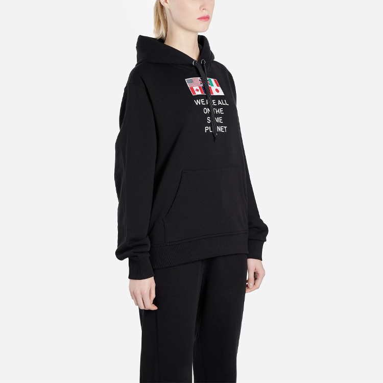 (Women) Burberry Black Hoodie with Drawstring and Long Sleeves 80254491 圖 6