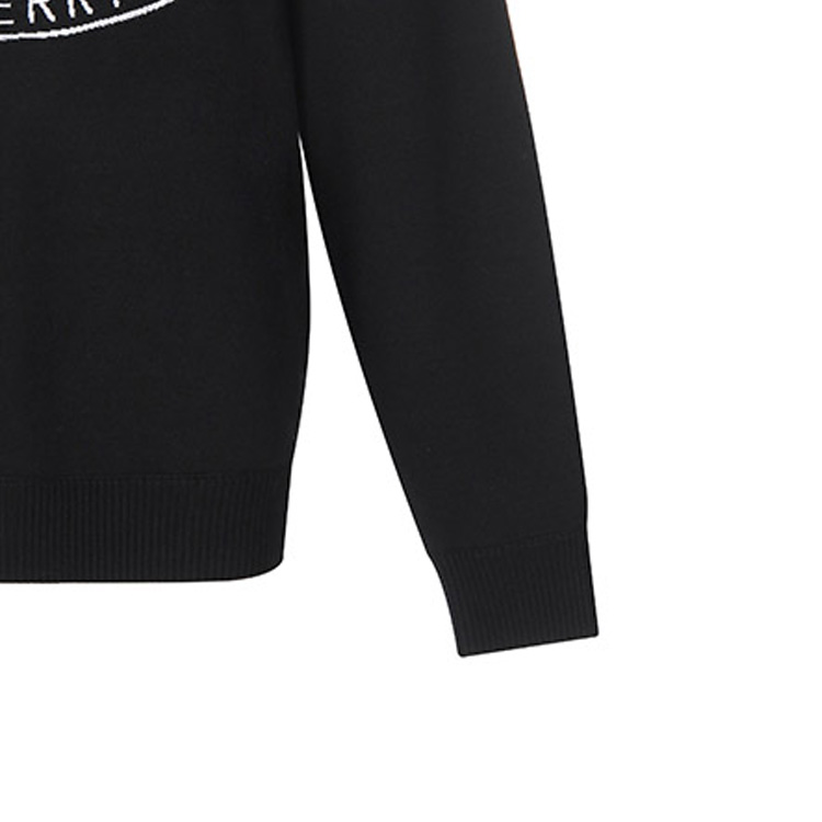 (Women) Burberry Black Jacquard Wool Knit Sweater 80083341 圖 7