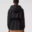Sizing (W) Burberry 黑色輕便連帽抽繩腰身外套 80429011