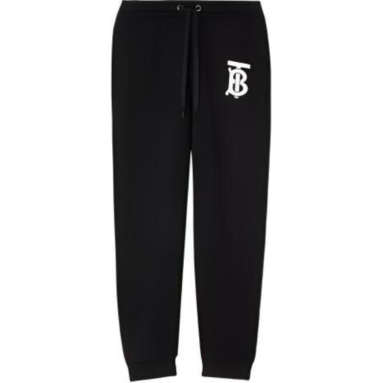 (Women) Burberry Black Logo Drawstring Jogger Sweatpants 80243541