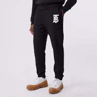 Lookbook (Women) Burberry Black Logo Drawstring Jogger Sweatpants 80243541
