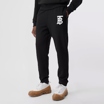 (W) Burberry Seluar Jogger Hitam Logo dengan Tali Serut 80243541 Lookbook (W) Burberry Seluar Jogger Hitam Logo dengan Tali Serut 80243541
