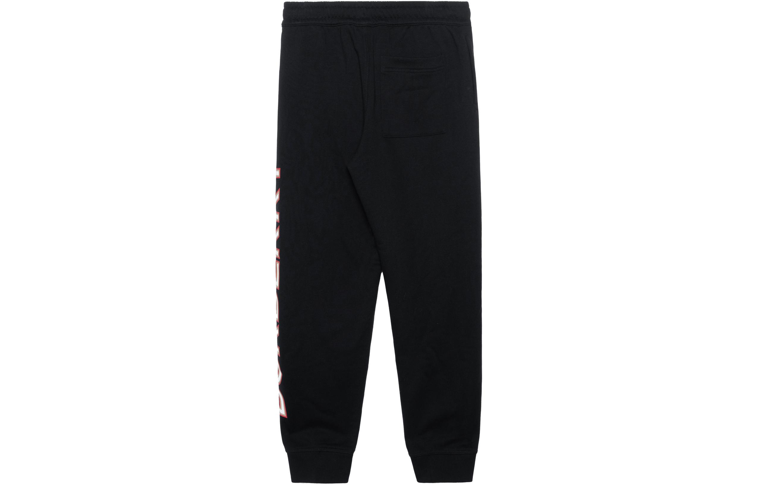 Lookbook (W) Burberry Seluar Jogger Hitam Logo Drawstring Knit 80372601