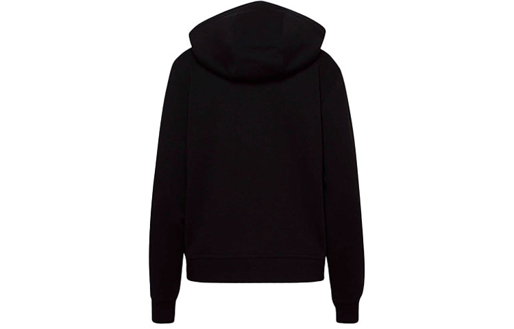 (Women) Burberry Black Logo Print Long Sleeve Loose Fit Hooded Jacket 80366911 圖 3