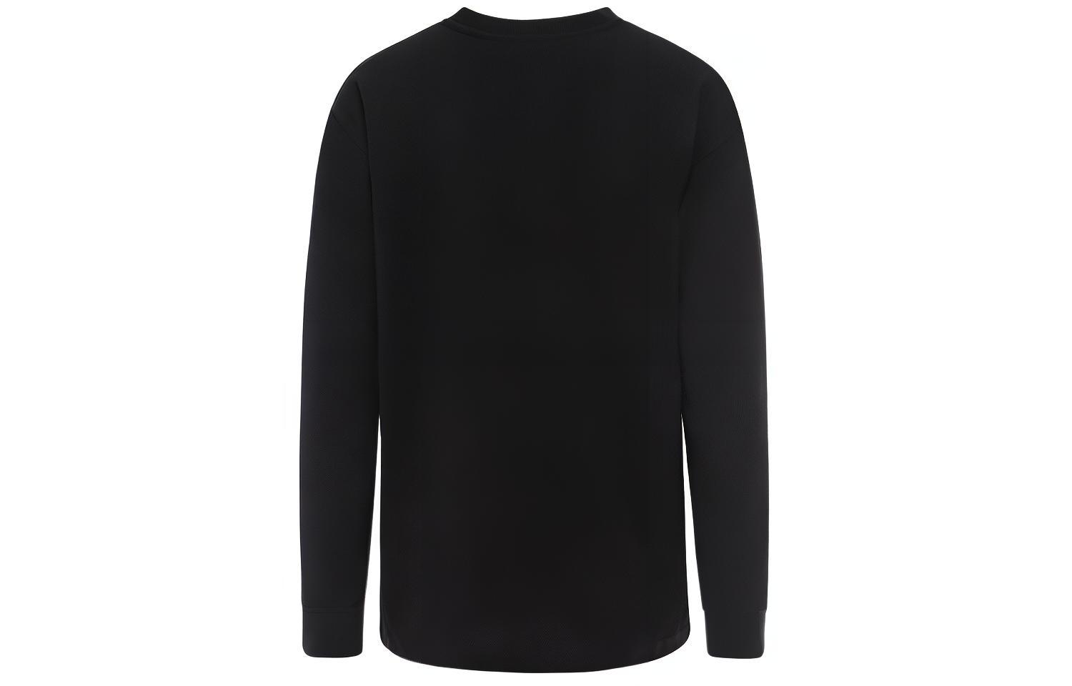 Lookbook (W) 버버리 블랙 로고 프린트 긴팔 티셔츠 80243421