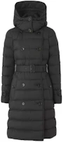 (Women) Burberry Black Long Down Coat with Detachable Hood 80446801 (Women) Burberry Black Long Down Coat with Detachable Hood 80446801