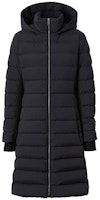 (Women) Burberry Black Long Hooded Puffer Jacket 80185571 (Women) Burberry Black Long Hooded Puffer Jacket 80185571