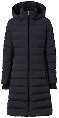 (Women) Burberry Black Long Hooded Puffer Jacket 80185571 Buy (Women) Burberry Black Long Hooded Puffer Jacket 80185571