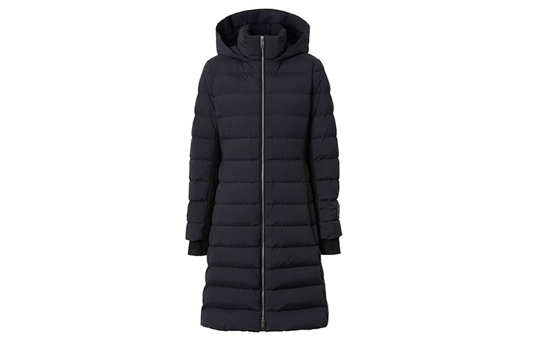 Order (W) Burberry 黑色連帽長版羽絨外套 80185571