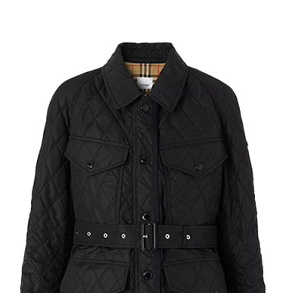 (Women) Burberry Black Long Sleeve Cotton Jacket 80341221 圖 6