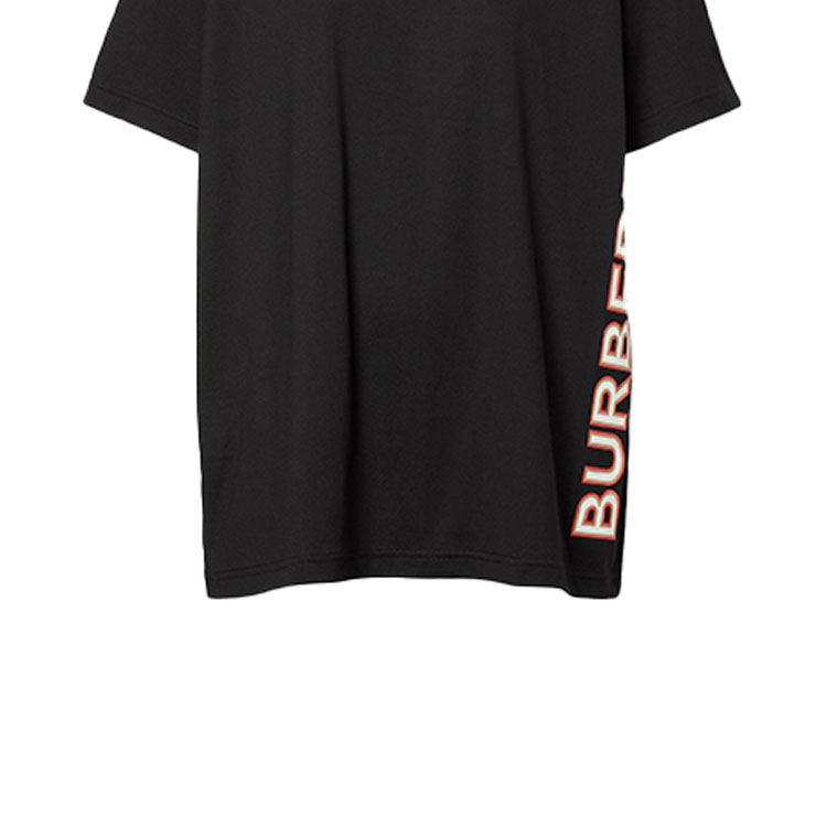 (Women) Burberry Black Loose Fit T-Shirt with Letter Logo Print 80373821 圖 6
