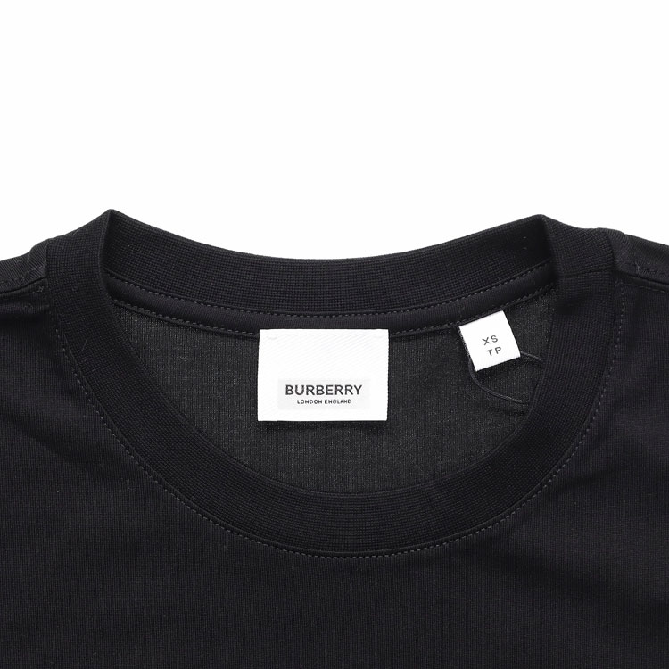 (Women) Burberry Black Loose Fit T-Shirt with Letter Logo Print 80373821 圖 7