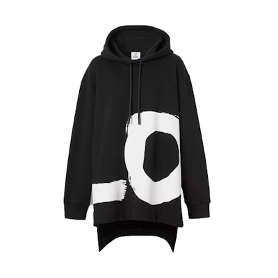 (Women) Burberry Black Love Print Long Sleeve Sweatshirt 80376701