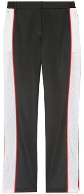 (Women) Burberry Black Mid-Rise Slim Knit Joggers with Patchwork Design 80219841 Order (Women) Burberry Black Mid-Rise Slim Knit Joggers with Patchwork Design 80219841