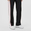 Sizing (Women) Burberry Black Mid-Rise Slim Knit Joggers with Patchwork Design 80219841
