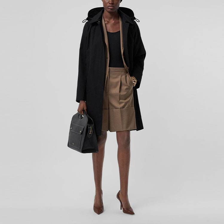 Details for (W) Burberry Camisola Negra Seda Lana Cachemir Monograma SS21. 80422051