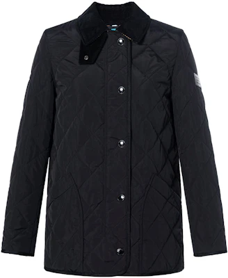 (W) Burberry 黑色菱格紋長袖棉質外套 80217511 Buy (W) Burberry 黑色菱格紋長袖棉質外套 80217511