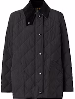 Order (W) Chaqueta de algodón acolchada negra de manga larga Burberry. 80217511