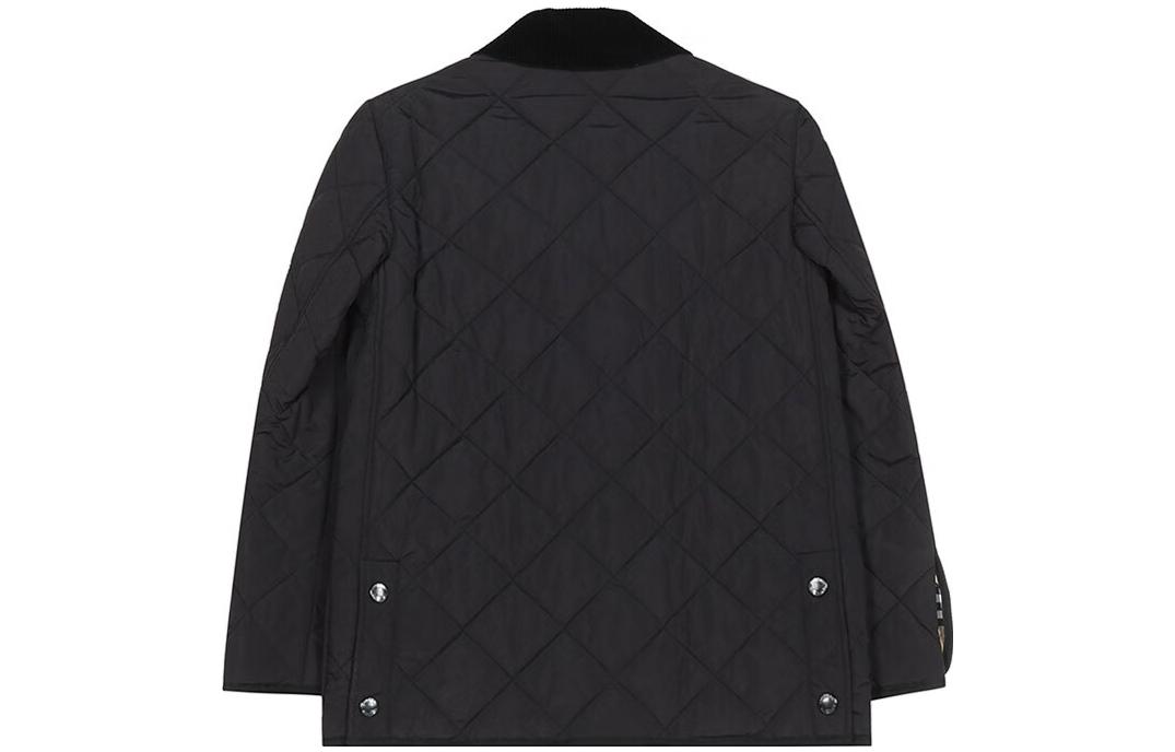 (Women) Burberry Black Quilted Long Sleeve Cotton Jacket 80217511 圖 3