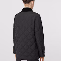 Purchase (W) Chaqueta de algodón acolchada negra de manga larga Burberry. 80217511