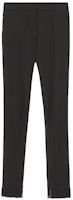 (Women) Burberry Black Slim Fit Fringe Design Casual Pants 80473511 (Women) Burberry Black Slim Fit Fringe Design Casual Pants 80473511