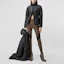 Shop (Women) Burberry Black Solid Slim Fit Down Puffer Jacket 80294731